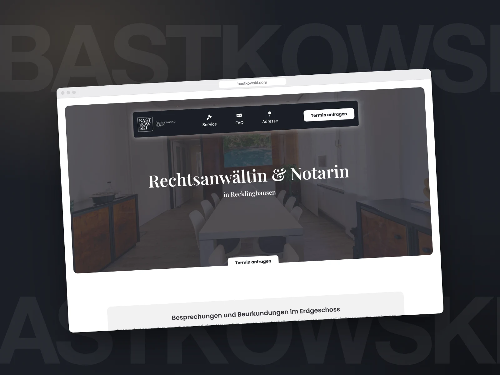 Startseite von Bastkowski