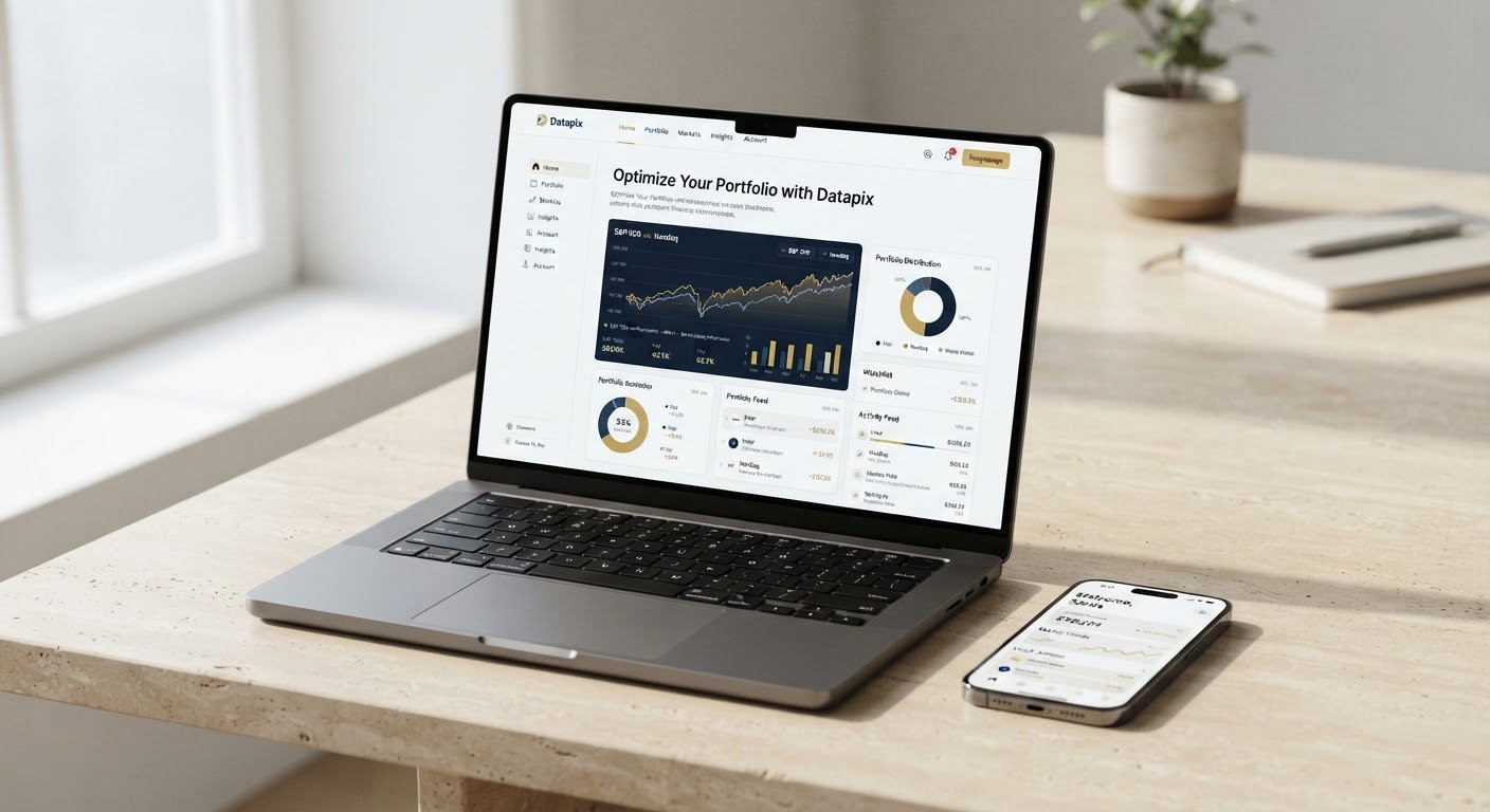 Webportal auf Laptop und Smartphone
